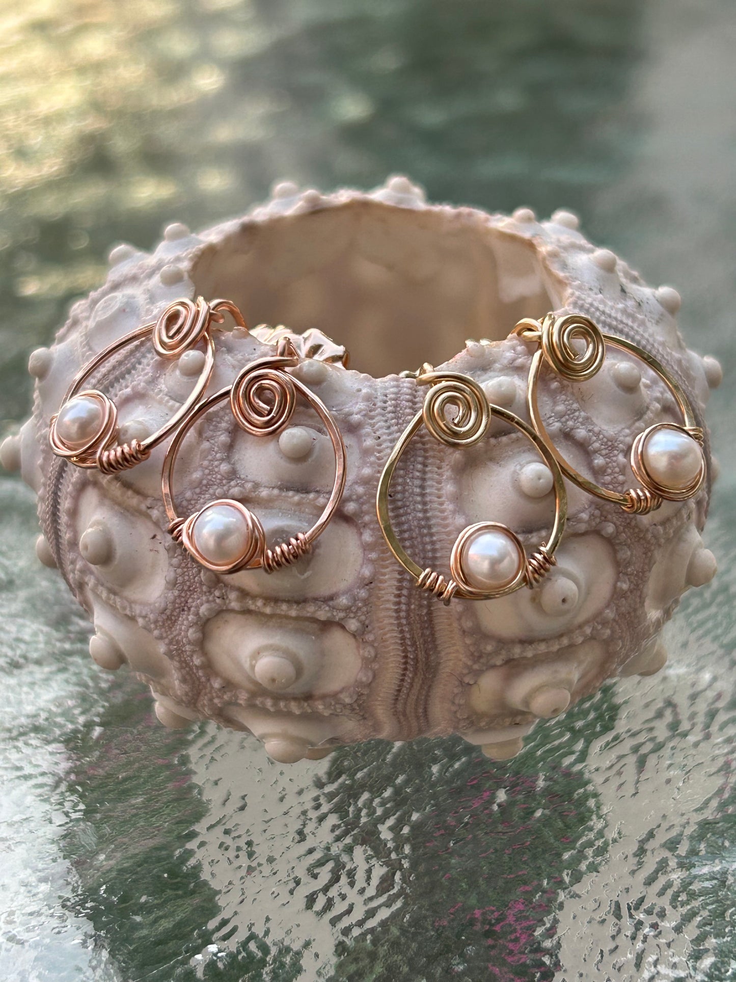 Freshwater Pearl Post Earrings